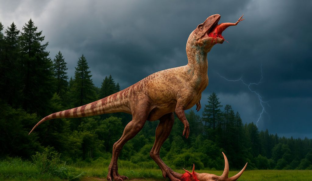 vleesetende aasetende dinosaurussen