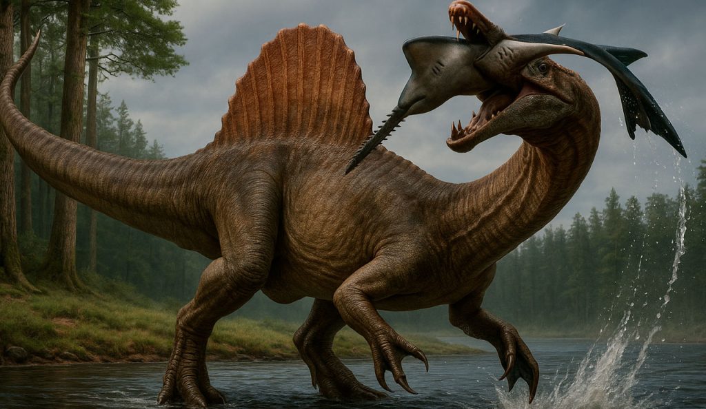 vleesetende visetende dinosaurussen