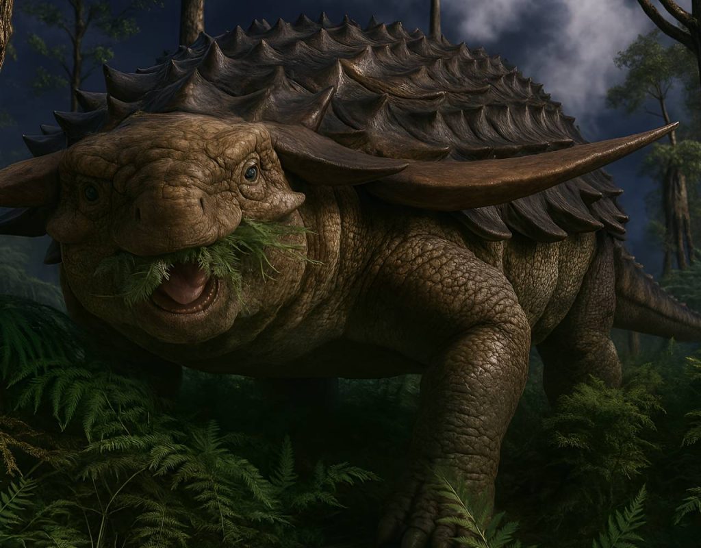 De Ankylosaurus was een planteneter herbivoor