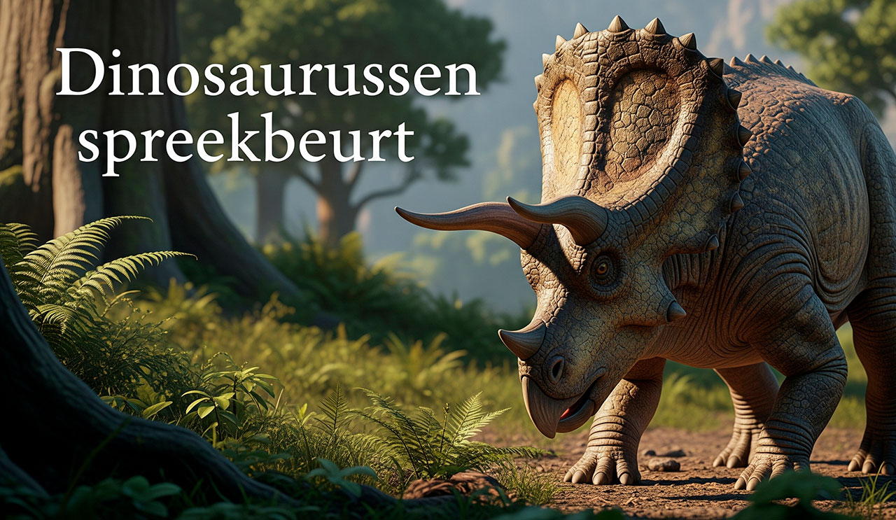 dinosaurussen spreekbeurt