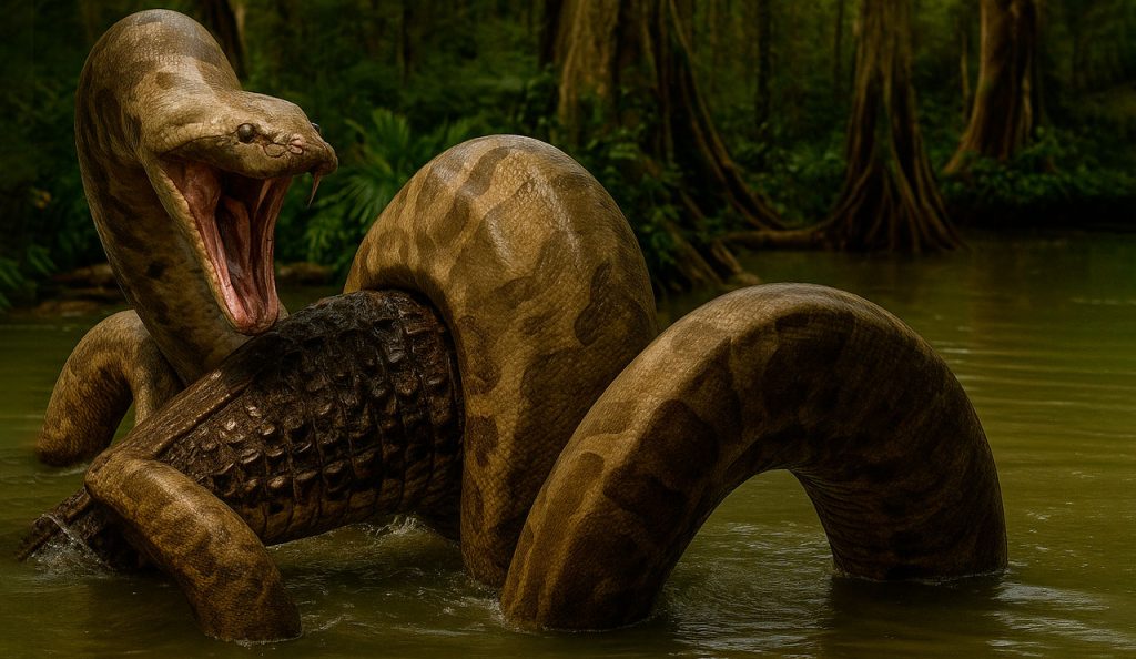 Titanoboa Voedsel en Predatie